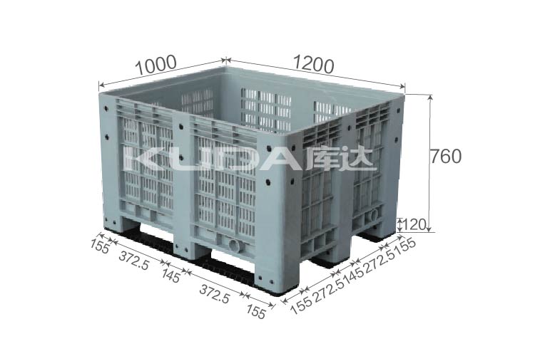 1210D网格卡板箱（置钢管）