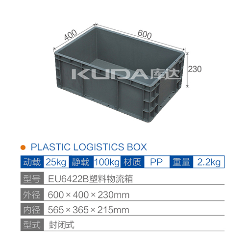 EU6422B塑料物流箱